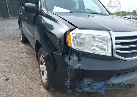 2013 Honda Pilot Lx z USA, uszkodzony, nr VIN 5FNYF4H24DB064371